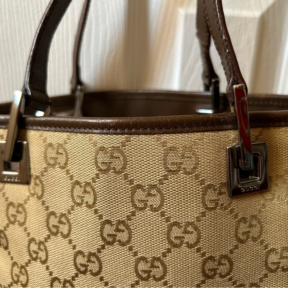 Gucci Web Tote Handbag in Great Used Condition